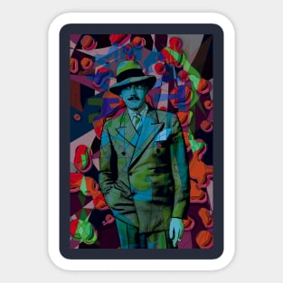 Dashiell Hammett - Noir Sticker